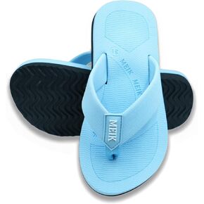 Meik Mangni Kids Boys Girls Flip Flops Comfortable Cushion Thong Sandals Lightweight Slip Resistant Sandals Summer Durable Quick Dry Slide Shower Shoes for Beach Swim Pool in Kuwait
