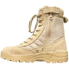 Kids Hiking Boots Boys girls Waterproof Summer Camp Anti-collision Non-slip Desert Boots Military Fan Shoes Work Boots in Kuwait
