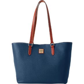 Dooney & Bourke Tote Bags for Women, Pebble Grain Leather Large Bag with Zipper Compartments and Long Shoulder Straps in Kuwait