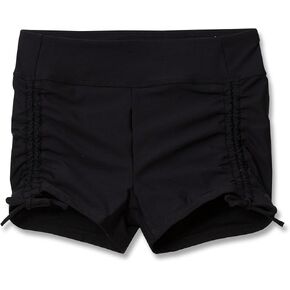 Lands' End Girls Chlorine Resistant Ruched Swim Boyshort in Kuwait