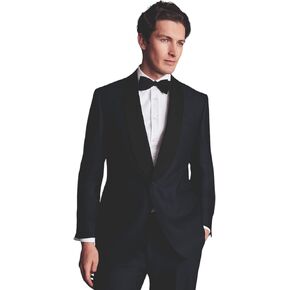 Charles Tyrwhitt Tuxedo for Men - Slim Fit Shawl Lapel Dinner Suit Jacket – Men’s Tuxedo Jacket in Super 120s Wool in Saudi Arabia