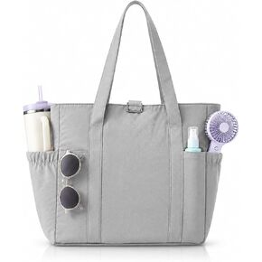 Tote Bag for Women, 26L Capacity Travel Purses Work Bag, Small Zipper Tote Bag for Travel Nurse Gym Teacher in Kuwait