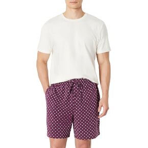Amazon Essentials Men's Cotton-Modal Pajama Set, Short Sleeve T-Shirt and Shorts in Kuwait