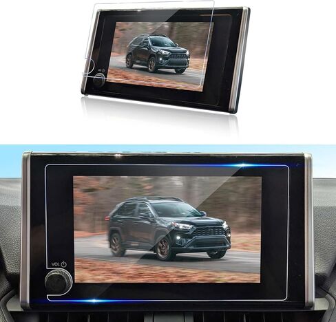 واقي شاشة GFJNFG لعام 2023 2024 2025 Honda CRV CR-V/Civic/HRV HR-V/Pilot/Acura Integra و2024 Honda Ridgeline 9 بوصة HD زجاج مقوى مضاد للخدش يقلل من وهج بصمات الأصابع in Kuwait