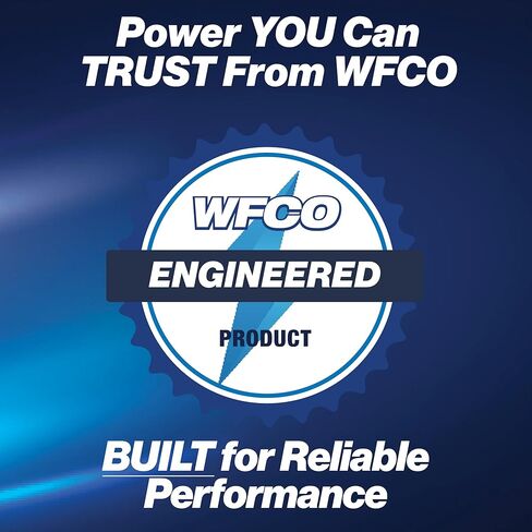 WFCO WF-8935-AD WF-8900-AD Series Center-35 أمبير ، 105-130 فولت فور ، 60 هرتز ، 600 واط ، أسود in Kuwait