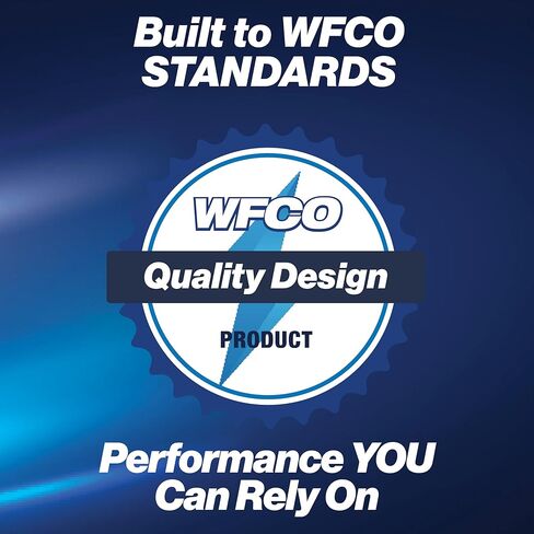 WFCO WF-8935-AD WF-8900-AD Series Center-35 أمبير ، 105-130 فولت فور ، 60 هرتز ، 600 واط ، أسود in Kuwait
