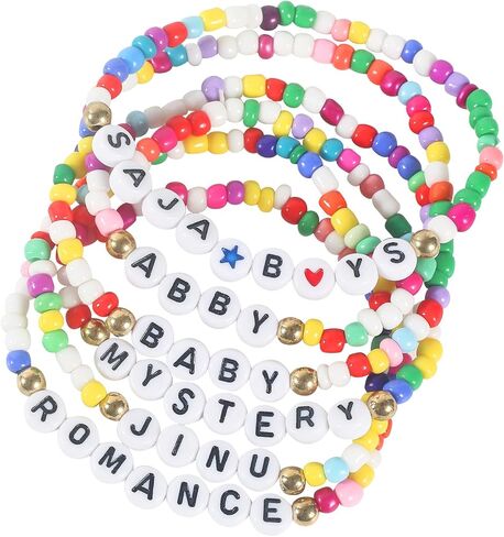 for KPop Merch Toys Bracelets Sets,Demon Costume Party Favors for Huntrix Merchandise for Rumi Mira Zoey Fans Cosplay Gifts Outfit Accessories Birthday Decor Friendship Jewelry for Women in Kuwait