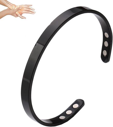 Vayro Bracelet Menopause, Original Mgntc Wellness Bracelet for Women and Men Adjustable Relief Pain Relieve Stress Cuff Bangle Stainless Steel Open Lightweight and Water-Resistant Bracelets in Kuwait