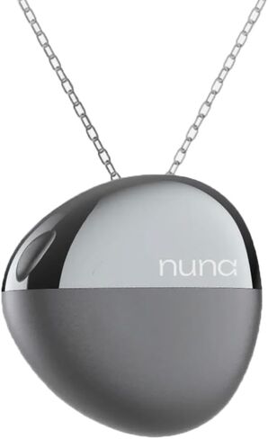 NUNA Pendant – Smart Necklace for Mood Emotion Monitoring Tracking, Mindfulness Vibration Waves, Meditation Support, Hourly Story of Mood Snapshot, Emotional Awareness App, Smart Wellness Wearable in Kuwait