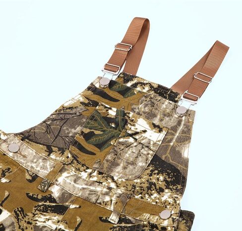 Girls Boys Camo Bib Overalls,Kids Overalls Straight Leg Denim Jumpsuits Cargo Pants with Pockets in Saudi Arabia