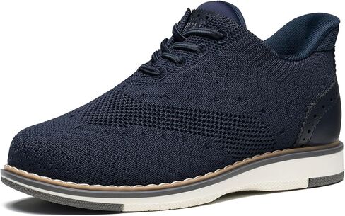 GINNI Boys Dress Shoes, Kids Mesh School Uniform Oxfords, Wingtip Casual Slip-On Oxford Sneakers for Toddler/Little Kid/Big Child in Saudi Arabia