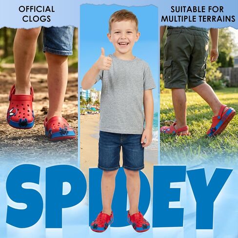 Get Trend Paw Patrol | Spidey | Sesame Street | Buzz Lightyear Boys Clogs, Anti Slip Slides, Slip On Sandals, Beach Slippers in Kuwait