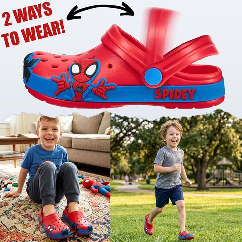 Get Trend Paw Patrol | Spidey | Sesame Street | Buzz Lightyear Boys Clogs, Anti Slip Slides, Slip On Sandals, Beach Slippers in Kuwait
