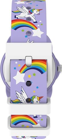 Timex Youth Kids Time Teacher 30mm Watch - Purple Strap White Dial Purple Case in Kuwait