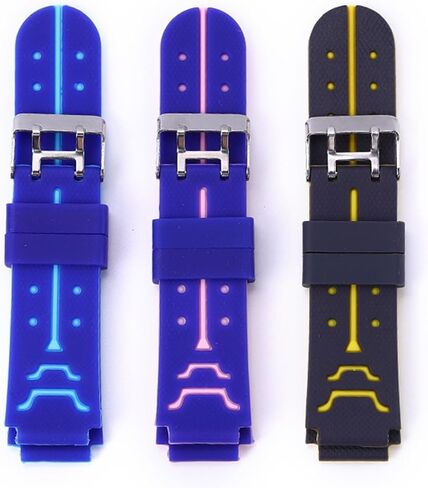 Kids Watch Strap Child Watch Belt Replacement Child Watch Attachment Lightweight Watch Belt Rubber Belt for Boy & Girls in Kuwait