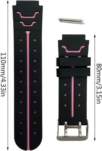 Kids Watch Strap Child Watch Belt Replacement Child Watch Attachment Lightweight Watch Belt Rubber Belt for Boy & Girls in Kuwait