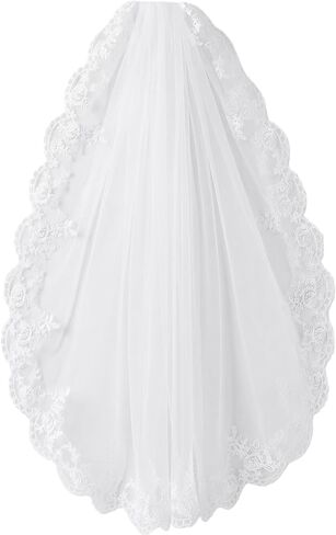 Vividsun Girl First Communion Veil Headwear For Communion, Church Baptism Dress Up in Saudi Arabia