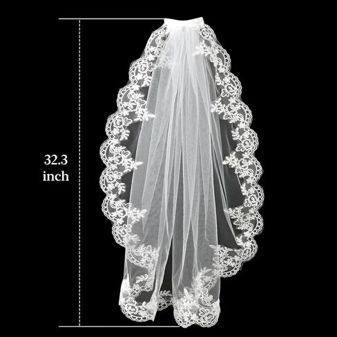 Vividsun Girl First Communion Veil Headwear For Communion, Church Baptism Dress Up in Saudi Arabia