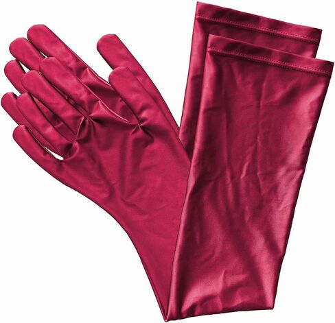 AMORESY Elbow-Length Gloves – Shiny Stretch Opera-Style Arm Sleeves for Party, Performance, Cosplay & Fashion in Saudi Arabia