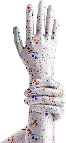 AMORESY Elbow-Length Gloves – Shiny Stretch Opera-Style Arm Sleeves for Party, Performance, Cosplay & Fashion in Saudi Arabia