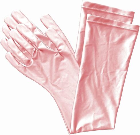 AMORESY Elbow-Length Gloves – Shiny Stretch Opera-Style Arm Sleeves for Party, Performance, Cosplay & Fashion in Saudi Arabia