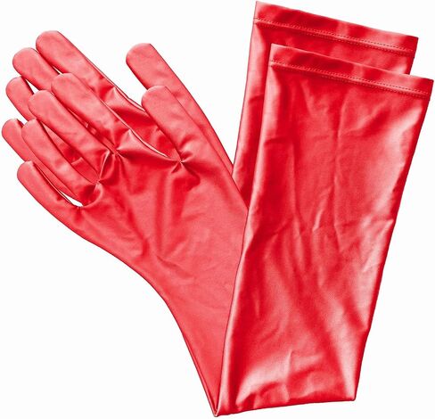 AMORESY Elbow-Length Gloves – Shiny Stretch Opera-Style Arm Sleeves for Party, Performance, Cosplay & Fashion in Saudi Arabia