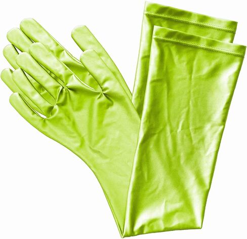 AMORESY Elbow-Length Gloves – Shiny Stretch Opera-Style Arm Sleeves for Party, Performance, Cosplay & Fashion in Saudi Arabia