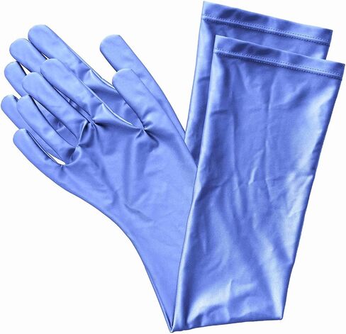 AMORESY Elbow-Length Gloves – Shiny Stretch Opera-Style Arm Sleeves for Party, Performance, Cosplay & Fashion in Saudi Arabia