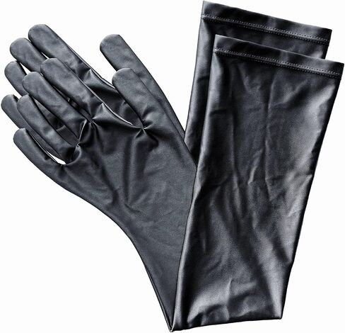 AMORESY Elbow-Length Gloves – Shiny Stretch Opera-Style Arm Sleeves for Party, Performance, Cosplay & Fashion in Saudi Arabia