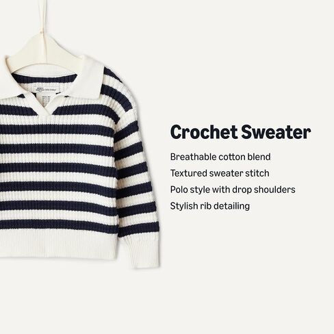 Amazon Essentials x Sofia Grainge Mommy & Me Cotton Crochet Sweaters & Tank Sets in Kuwait