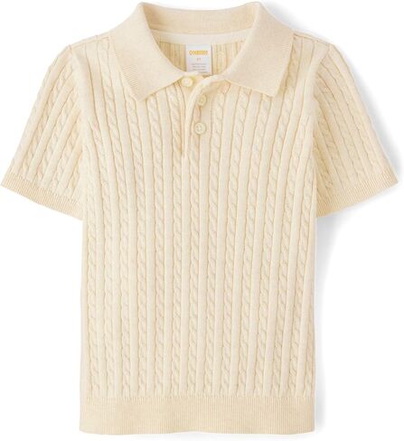Gymboree Boys' and Toddler Short Sleeve Knit Sweater Polo Shirt in Kuwait