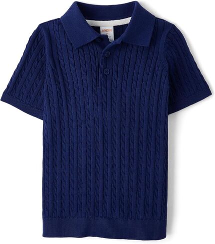 Gymboree Boys' and Toddler Short Sleeve Knit Sweater Polo Shirt in Saudi Arabia