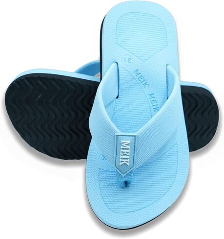 Meik Mangni Kids Boys Girls Flip Flops Comfortable Cushion Thong Sandals Lightweight Slip Resistant Sandals Summer Durable Quick Dry Slide Shower Shoes for Beach Swim Pool in Kuwait
