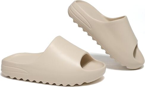 Kids Cloud Slides Pillow Slippers for Boys Girls,Non-Slip Shower Shoes for Indoor Outdoor,Bathroom Pool Sandals Summer Beach Lightweight Comfort Thick Sole Slipper in Kuwait