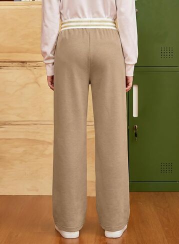 blibean Girls School Uniform Pants Straight Dress Bottoms Size 6-15 Years in Kuwait