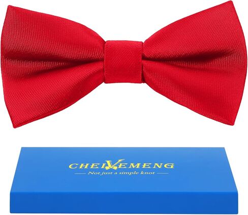 Bow Ties for Boys Pre Tied Kids Bow Tie Adjustable Toddler Bowties for Wedding Party with Gift Box in Saudi Arabia