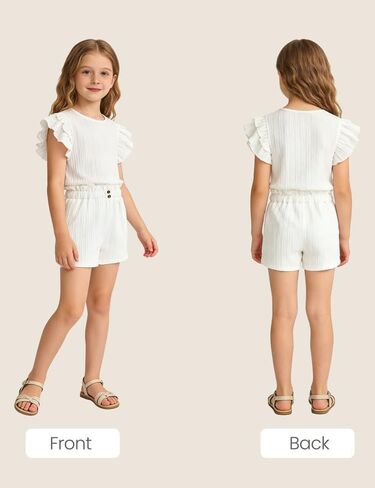 3 Pack Girls Shorts Summer Casual Elastic Waist Shorts in Saudi Arabia