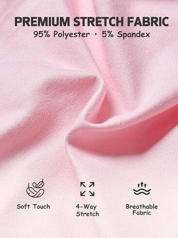 Girls Bike Shorts 6 Pack Toddler Biker Shorts Soft Stretchy Cartwheel Undershorts for Under Dresses and Dance in Kuwait