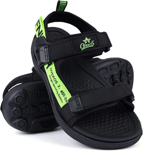 Boys Sandals Kids Open toe Athletic Sport Sandals Adjustable Strap Summer Outdoor Hiking Beach Water Shoes for Little Big Kid in Saudi Arabia