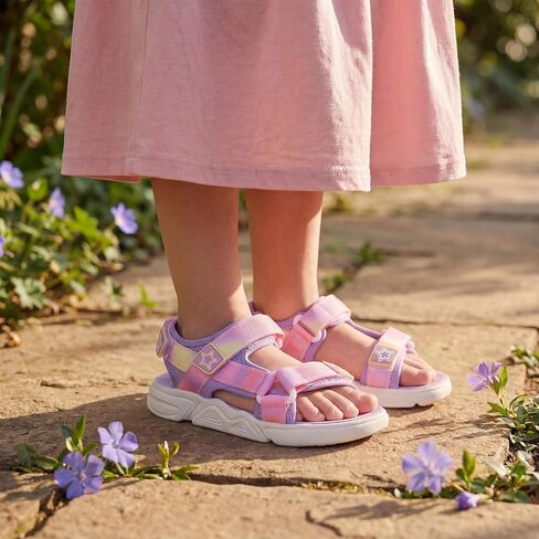 Stelle Boys Girls Sandals for Kids Athletic Sport Sandals Summer Outdoor Water Hiking Open Toe Casual Shoes for Toddler/Little/Big Kids in Kuwait