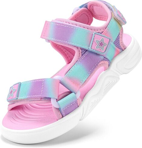 Stelle Boys Girls Sandals for Kids Athletic Sport Sandals Summer Outdoor Water Hiking Open Toe Casual Shoes for Toddler/Little/Big Kids in Kuwait