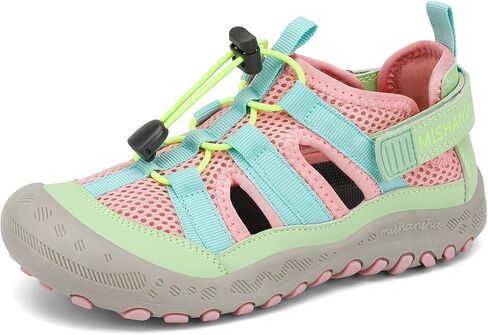 Mishansha Kids Outdoor Sport Sandals Closed Toe Adjustable Boys Girls Hiking Sandals Non-Slip Quick-Dry Water Sandal for Toddler Little Kid Big Kid in Saudi Arabia