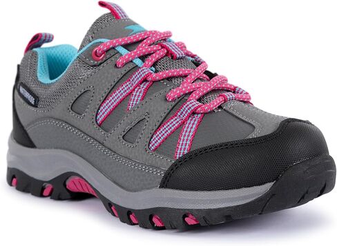 Trespass Kids Gillon II Waterproof Low Cut Walking Boots - Grey - 4 US in Saudi Arabia