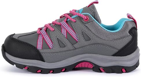 Trespass Kids Gillon II Waterproof Low Cut Walking Boots - Grey - 4 US in Saudi Arabia