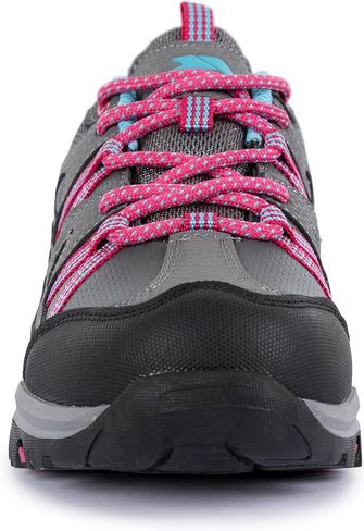 Trespass Kids Gillon II Waterproof Low Cut Walking Boots - Grey - 4 US in Saudi Arabia