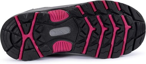 Trespass Kids Gillon II Waterproof Low Cut Walking Boots - Grey - 4 US in Saudi Arabia
