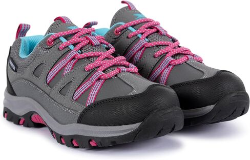 Trespass Kids Gillon II Waterproof Low Cut Walking Boots - Grey - 4 US in Saudi Arabia