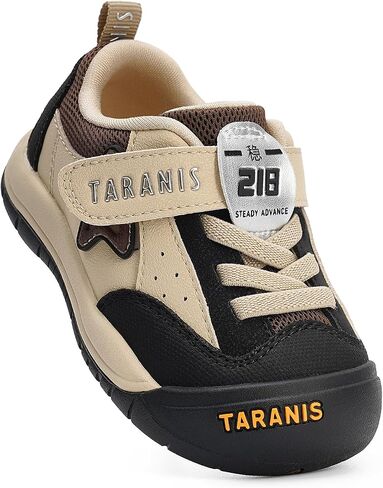 TARANIS Toddler Outdoor Hiking Shoes Toe Protection and Arch Support, Wide Toe Box Non-Slip Walking Shoes for Boys Girls Sneakers in Saudi Arabia