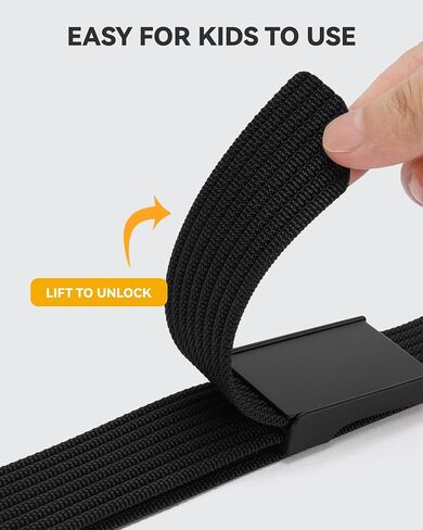CHAOREN Boys Belt For Kids - 1 1/4'' Adjustable Youth Web Belt - Kids Belts for Golf and Baseball in Kuwait