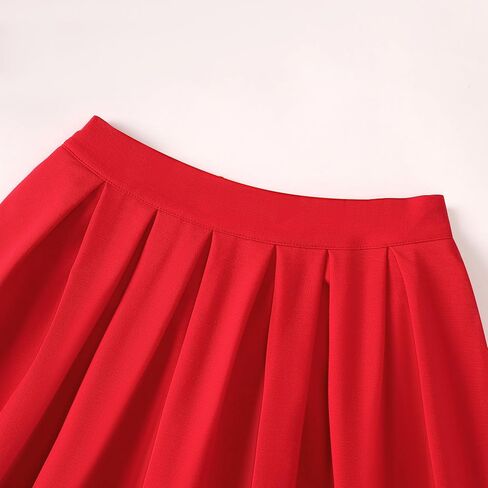Magic Park 4-14Y Girls Pleated Skirt Kids Athletic Tennis Skorts High Waisted Skirt with Short Summer Clothes in Kuwait